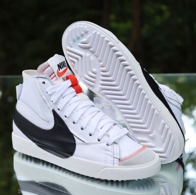 Nike Blazer Mid 77 Jumbo Men's Size 11 White Black Custom