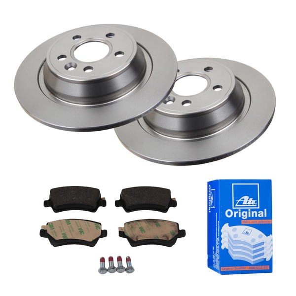 ATE Bremsscheiben Ø302MM + BremsbelÄGe Hinten FÜR Ford Galaxy S-MAX Land Rover-image
