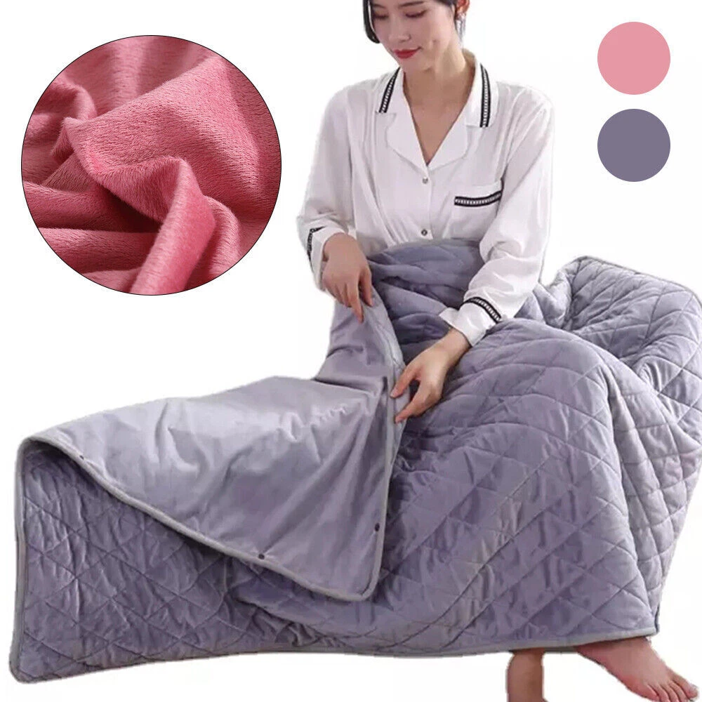 UK Electric Heated Blanket Mat Warm Throw Poncho Wrap Blanket USB Heated  Shawl | eBay