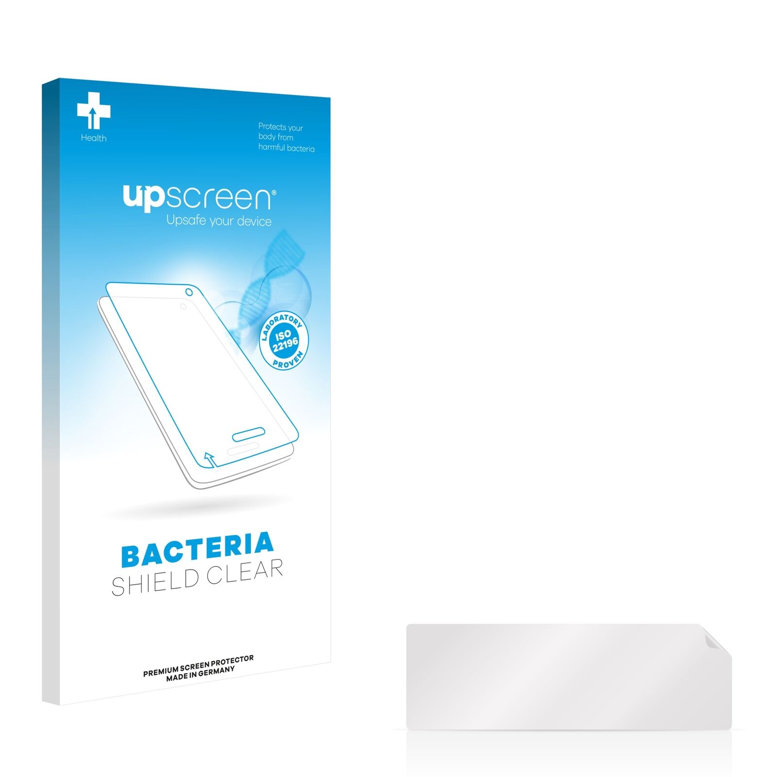 upscreen Schutzfolie für FlySky FS-GT3B Anti-Bakteriell Displayfolie Klar