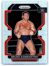 2022 PANINI PRIZM WWE SILVER PRIZM PARALLEL #159 BRUNO SAMMARTINO WWF