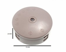 Electric Junction Terminal Box 30 Amp 250v 3 Terminal 75mm Diameter Pack Of 50