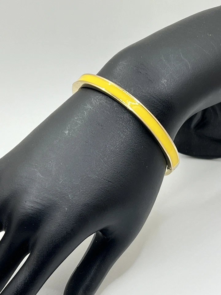 Kate Spade Bracelet Yellow And Gold Tone Fits Up To 7” Wrist - Image 2 of 4