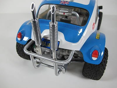JP GARAGE Rear Dual Aluminum Exhaust Tamiya 1/10 RC Sand Scorcher Super Champ Buggy