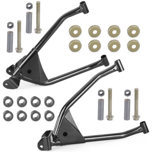 Left & Right Front Control Arms w/ Bolt Nut For Polaris RZR 170 2009-2021 Black - Picture 9 of 10