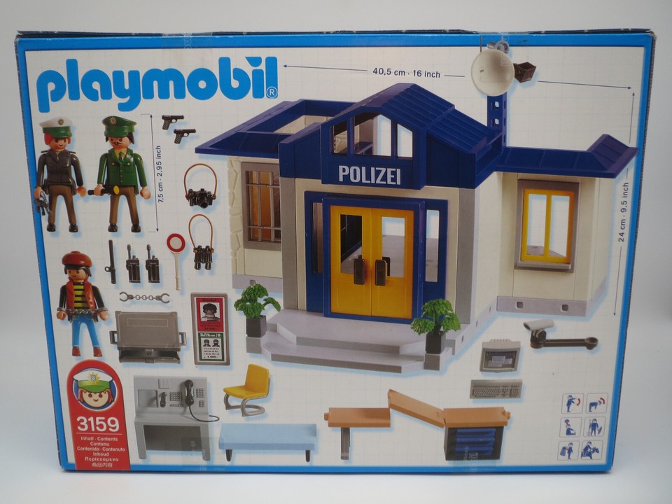 Pièce Playmobil Station Service - Support Noir Pour Pneus Esso (R3159) - Abîmé