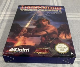 Nintendo Nes Iron Sword Wizards & Warriors 2