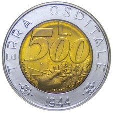 500 LIRE - SAN MARINO 1991 - TERRA OSPITALE - FDC UNC -
