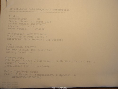 HP Officejet H470 Mobile A4 Thermal Printer CB028A-018 USB - NO PAPER FEED - Bild 11 von 11