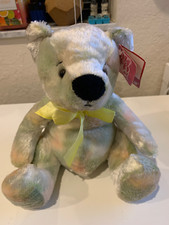 1996 Fiesta Multi Color Teddy Bear 8 in With Tags