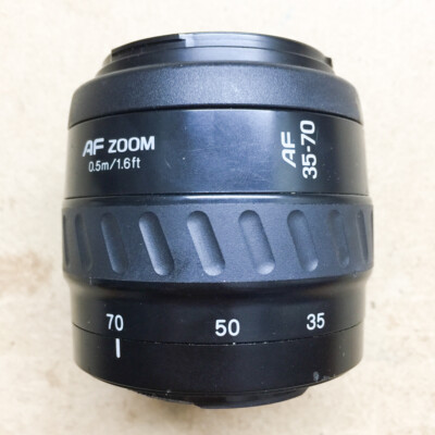Minolta AF Zoom 35-70mm f/3.5-4.5 Lens, for Minolta Sony a Alpha