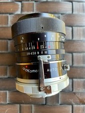 BECK  1:2.8 F 135MM  LENS NO. 35862 / KAMERO AUTO 2X CONVERTER