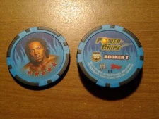2011 Topps WWE Power Chipz Legends #L1 Booker T