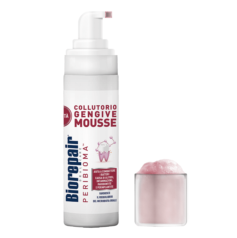 Biorepair Oral Care Peribioma Collutorio Gengive Mousse 220ml