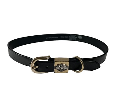 Harley-Davidson Double Buckle Genuine Leather Belt Mens Size  display picture 1