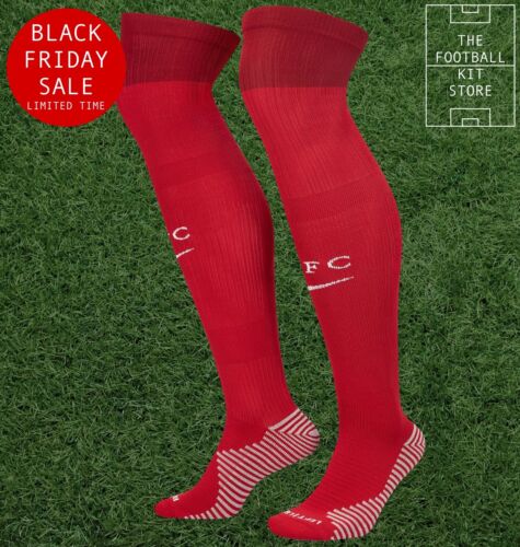 Nike Liverpool Home Socks - Official LFC Football Socks Red - Black Friday Sale - Picture 1 of 6