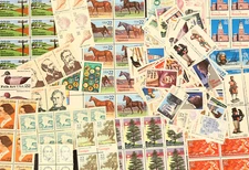 unused 100 stamps 22¢ US postage face value $22.00