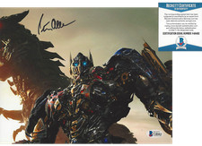 PETER CULLEN SIGNED TRANSFORMERS OPTIMUS PRIME VOICE 8x10 PHOTO BECKETT COA BAS