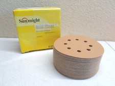 5 Inch Sanding Discs, 8 Hole 100 Grit Gold Sanding Discs 50 PCS 0.42 per gallon