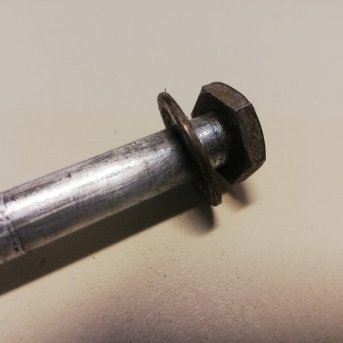 KAWASAKI MAX 100 SWINGARM AXLE - Picture 3 of 4