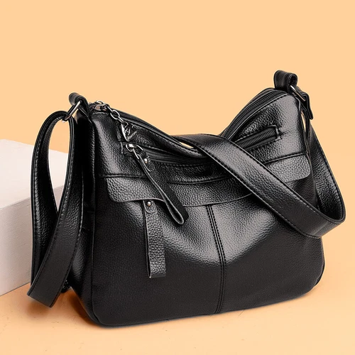 Women Faux Leather Shoulder Bag Tote Purse Handbags Messenger Crossbody Satchel - Bild 2 von 15
