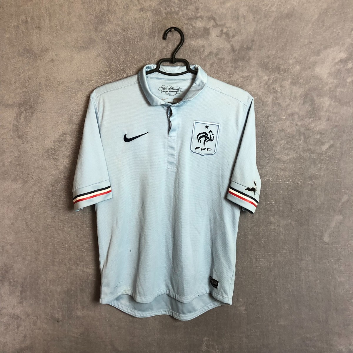 France Team Jersey Away football shirt 2012 - 2014 Nike Polyester
