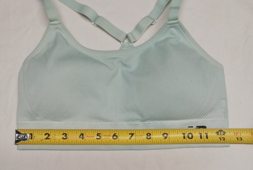 New Balance Wireless Sports Bra Womens Teal Size Large Wirefree Strappy Back - Picture 4 of 9