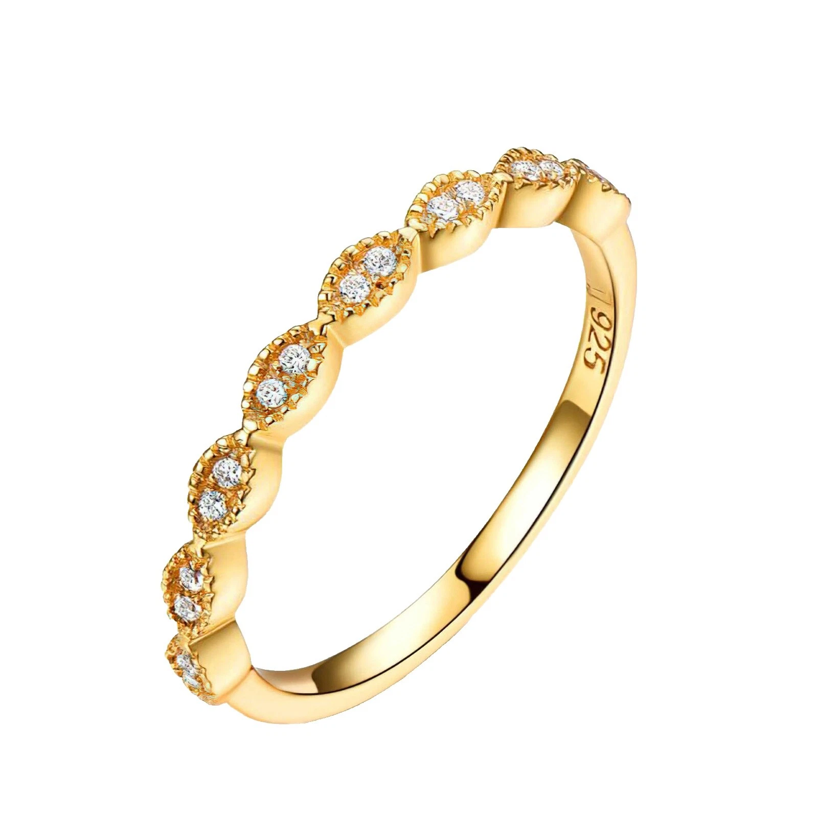 5 Ring Eternity Fashion Rings