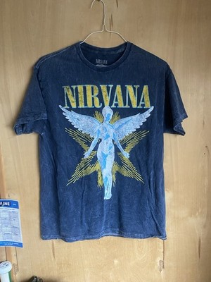 Nirvana In Utero Live 1993 T-shirt LARGE