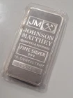 Johnson Matthey 10 Troy oz  .999 Fine Silver Bar JM Ten Ounces 1 Day No Reserve