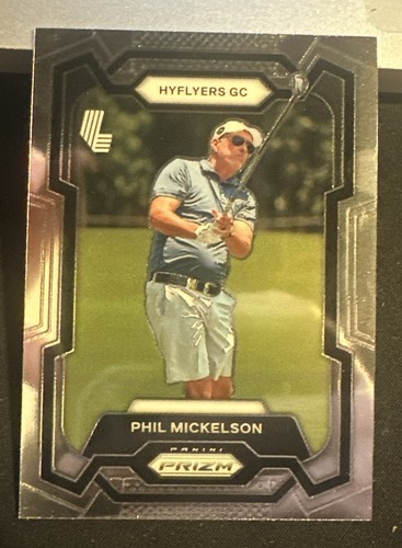 Phil Mickelson #81 2024 Panini Prizm LIV card