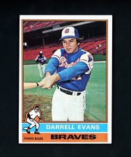 Darrell Evans 1976 Topps - Atlanta Braves #81 NM