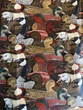 Jelly Bean Junction Adirondack Ducks Duck Cotton Fabric 2 Yds