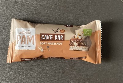 Cake Bar Soft Hazelnut Naturally Pam Cake Bar