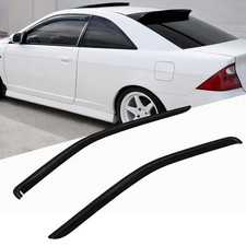 Window Visor Rain Guard 2pcs For Hyundai Accent Coupe 2000-2005 Tape-on Smoke Window Visor Rain Guard 2pcs For Hyundai Accent Coupe 2000-2005 Tape-on Smoke