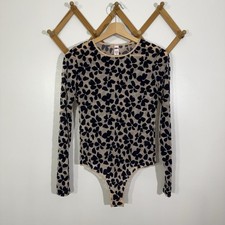 Victorias Secret Lingerie Bodysuit Shear Too Medium