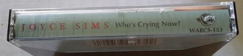 Joyce Sims, Who's Crying Now? NOS SEALED CASSETTE 1994 - Picture 3 of 3