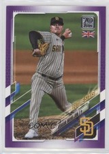 2021 Topps UK Edition Purple 26/50 Adrian Morejon #153 12gr