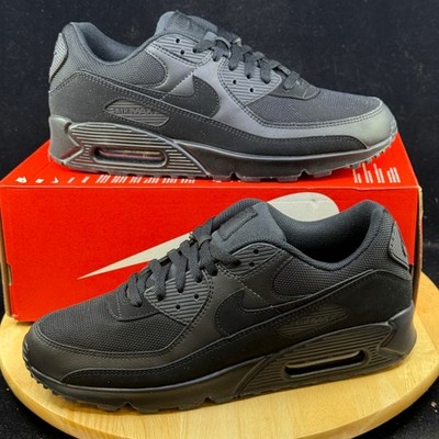 Nike Air Max 90 Recraft Triple Black CN8490-003 Men\'s Retro Running Size 9.5 New Nike Air Max 90 Recraft Triple Black CN8490-003 Men main image 3