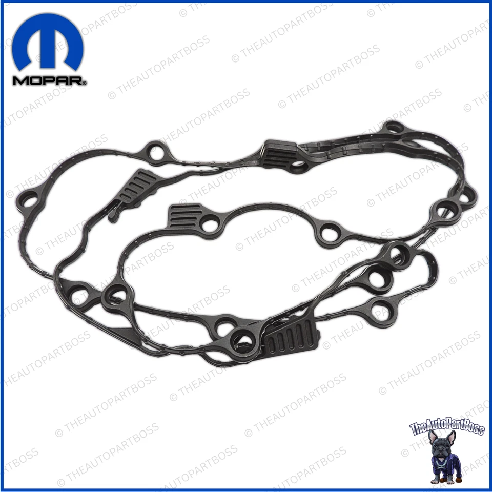 Junta de cárter de aceite de motor genuina Mopar 5164915AI 05164915AI Foto 2 de 4