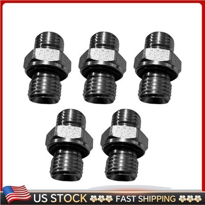 5pcs M14x1.5 For Chinese Mini Excavator 2353 L Union Hydraulic Adapter Fitting