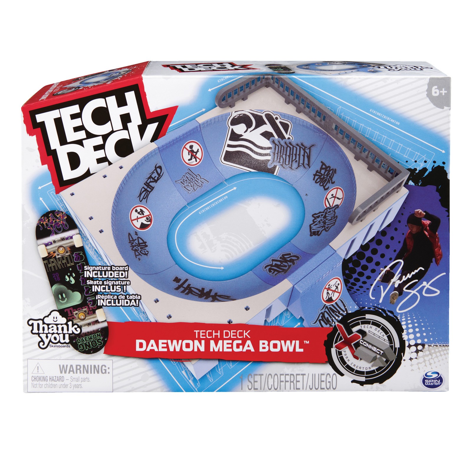 SPIN MASTER TED Tech Deck Mega Bowl Spielset Мехрфарбиг 7390₽