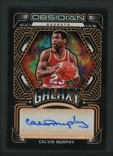 2021-22 CALVIN MURPY 31/50 AUTO PANINI OBSIDIAN GALAXY AUTOGRAPHS