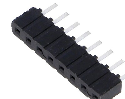 Connector: pin strips; socket; female; PIN: 8; strai - CES-108-01-T-S | EU Stock