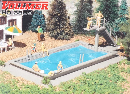 Vollmer 3809 piscina escala H0 en embalaje original - NUEVO | Zustand: Neu