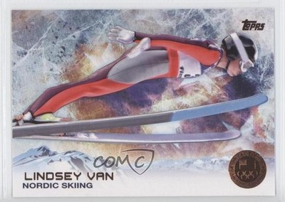 2014 Topps US Olympic & Paralympic Team and Hopefuls Bronze Lindsey Van #86 0e3