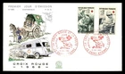 Mayfairstamps France FDC 1966 Nurses Helping Red Cross First Day Cover aaz_79757
