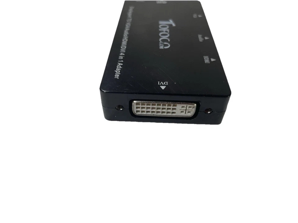 Mini DisplayPort Thunderbolt Male To DVI HDMI VGA Adapter Converter Cable 4 in 1 - Image 2 of 4