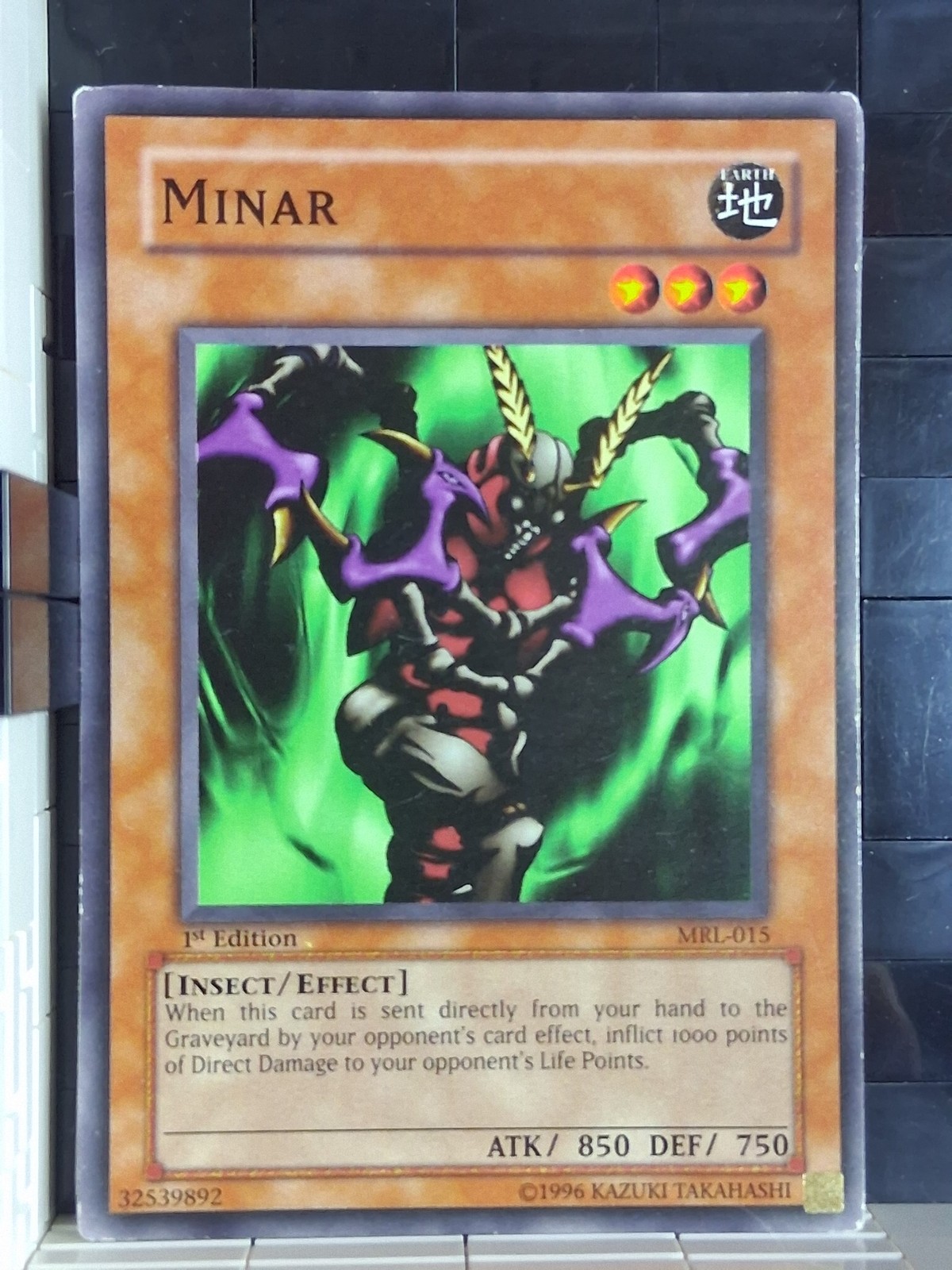 Magic Ruler #MRL-015 Minar 1st Edition