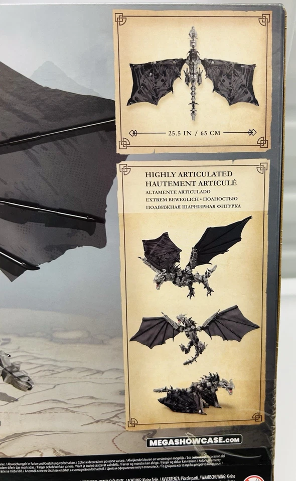 MEGA Block Set SKYRIM: Alduin The World Eater HXR98 Elder Scrolls V New 619 pcs - Image 3 of 3